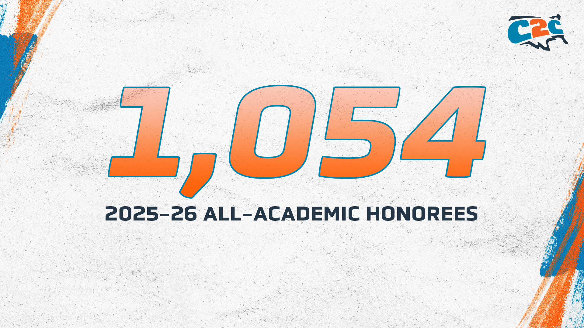 C2C Recognizes 1,054 Student-Athletes on 2025-26 All-Academic Team