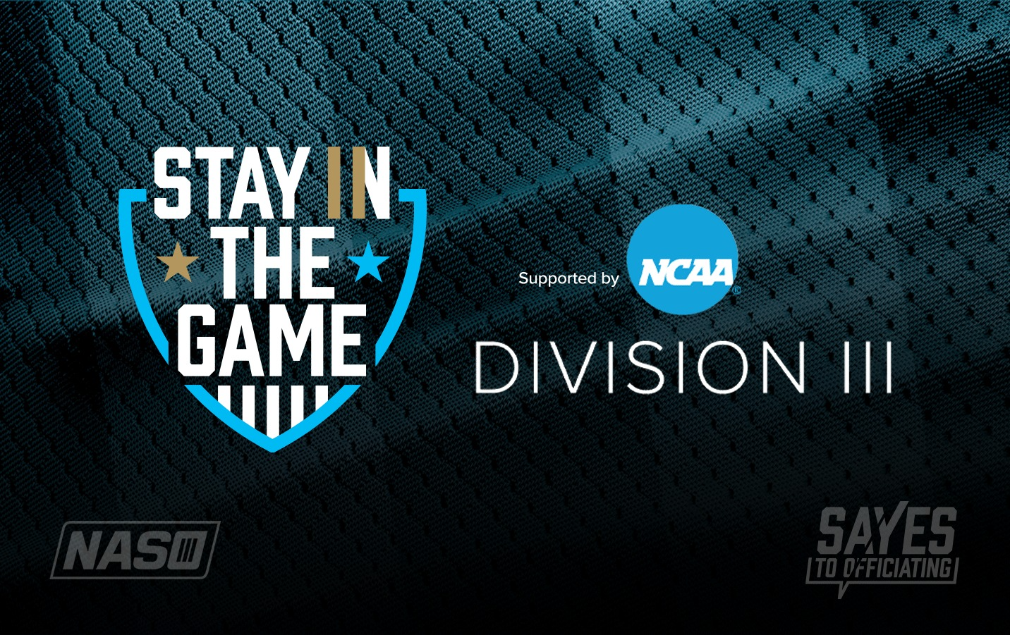 DIII & NASO Launch New &lsquo;Stay In the Game&rsquo; Officiating Recruitment Program Aimed at Student-Athletes