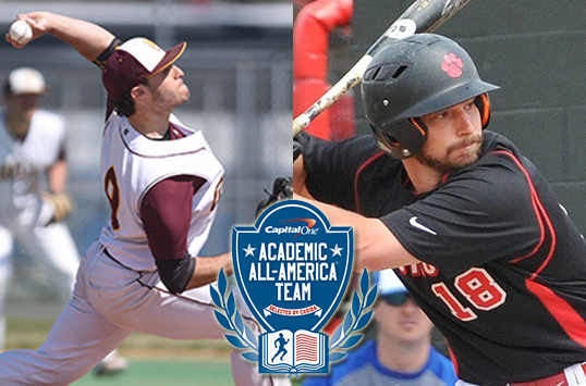 Salisbury's Dan Fein and Frostburg State's Zach Keeler Named to Capital One Academic All-America Baseball Team