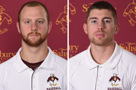 Salisbury Juniors Tom Labriola and Ryan Daiss Collect CAC Baseball Weekly Honors