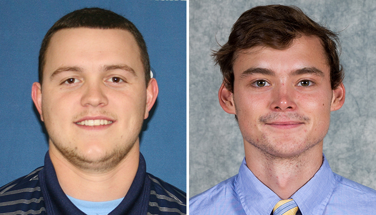 Wesley Senior Trey Mears and Christopher Newport Senior Mike Thomas Earn CAC Baseball Weekly Awards