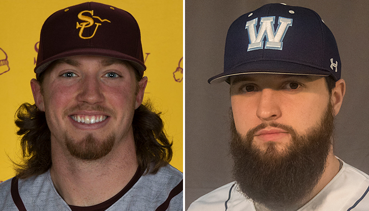 Salisbury Junior Jack Barry and Wesley Senior Alex Marrs Named CAC Baseball Players of the Week