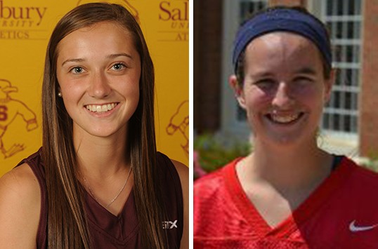 Salisbury Sophomore Becca Rinaca and Mary Washington Sophomore Megan McLaughlin Named CAC Field Hockey Players of the Week