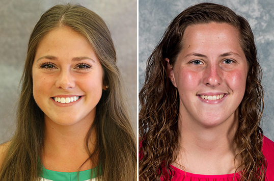York Senior Alexa Taylor and Christopher Newport Senior Bailey Lien Receive CAC Field Hockey Weekly Honors
