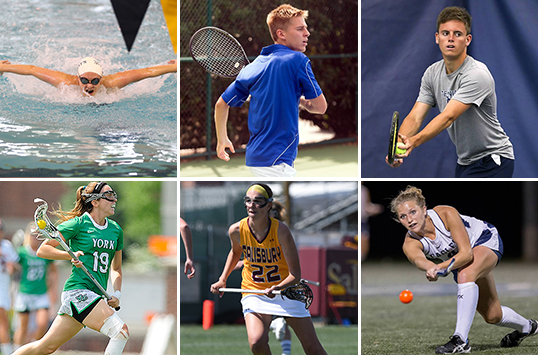 Six from CAC Named to CoSIDA Academic All-District At-Large Teams