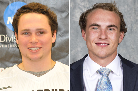 Frostburg State Senior Spenser Love and Christopher Newport Senior Brandon Moloney Secure CAC Men's Lacrosse Weekly Accolades