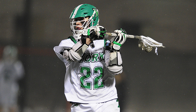 York and Salisbury Earn CAC Men's Lacrosse Semifinal Victories