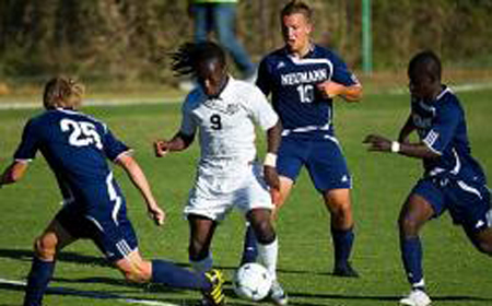 Ansger Otto Scores Twice In Stevenson's 6-0 Victory Over Bethany In ECAC South Semifinal