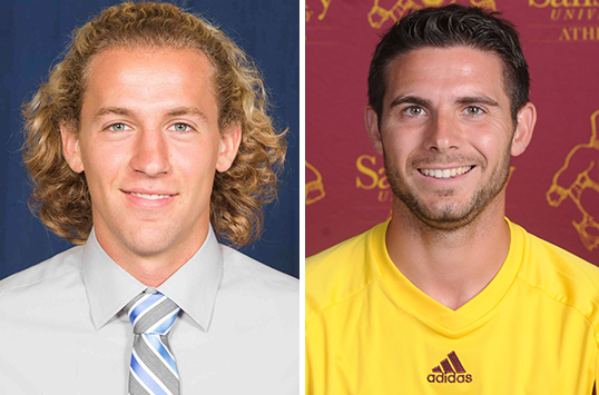 Christopher Newport Senior Jalon Brown and Salisbury Senior Logan Becker Claim CAC Men's Soccer Weekly Awards
