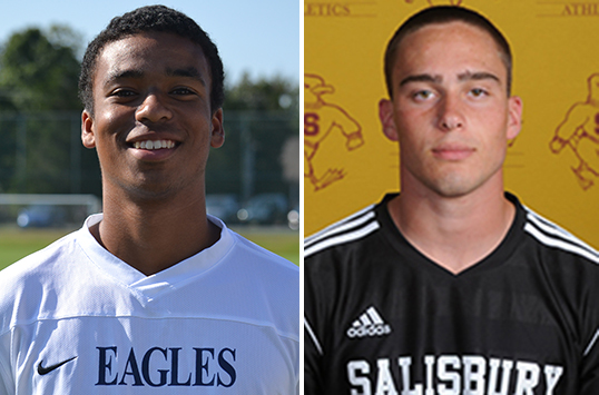 Mary Washington Freshman Ben Cisse Salisbury Junior Drew Staedeli Garner CAC Men's Soccer Weekly Recognition