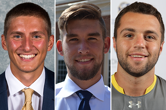 Christopher Newport Sophomore Zachary Ballard, Mary Washington Senior Riley Fisher, and St. Mary's Junior Zack Haussler Earn CAC Men's Soccer Weekly Awards