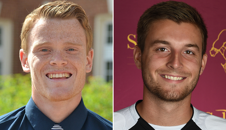 Mary Washington Junior Justin Carey and Salisbury Junior Trevor Brookhart Named CAC Men's Soccer Players of the Week