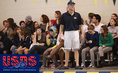 Gallaudet Swim Coach Bill Snape Named Head Coach Of The U.S. Deaf Swim Team