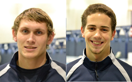 UMW's Nick Eckhoff And Alex Anderson Gain Men&rsquo;s Swimming Awards; Hood Coach Don Feinberg Recognized By His Peers