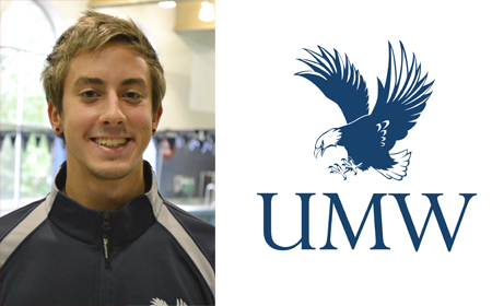 Mary Washington Senior Andrew Garofolo Named CAC Men's Swimmer Of The Week