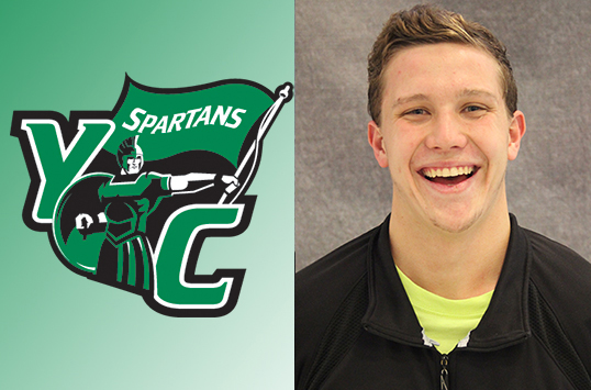 York Senior Kyle Walthall Secures CAC Men's Swimming Athlete of the Week for Second Straight Week