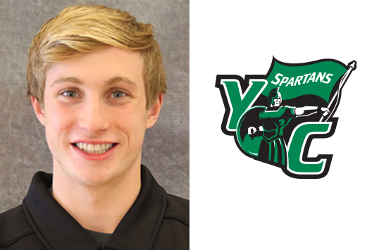York Freshman Jesse Tate Named CAC Men's Swimming Athlete of the Week