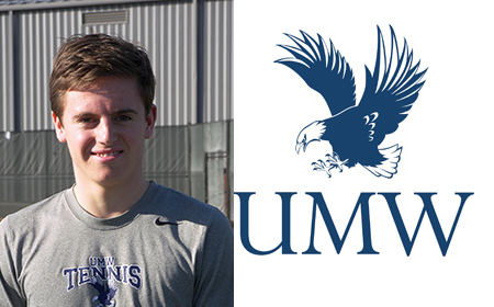 INTRODUCING ... Mary Washington Freshman All-CAC Men's Tennis Player David Lunding-Johansson