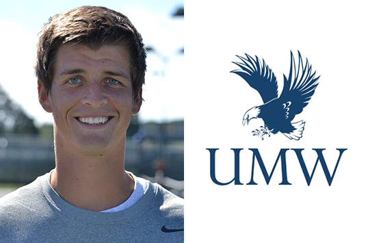 Mary Washington Senior Alex Blakhin Earns CAC Men's Tennis Weekly Award