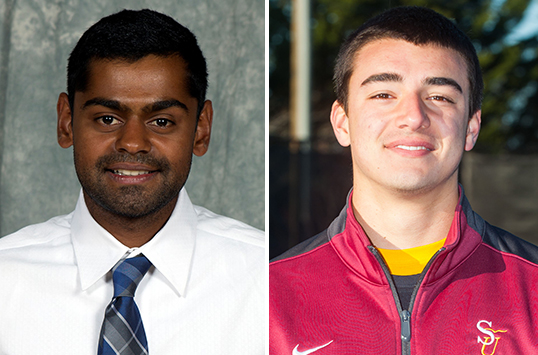 Christopher Newport Senior Chiraag Shetty and Salisbury Senior Eric Spangler Earn CAC Men's Tennis Weekly Honors