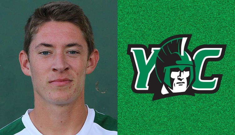 York Freshman Ben Sentz Named CAC Men's Tennis Player of the Week