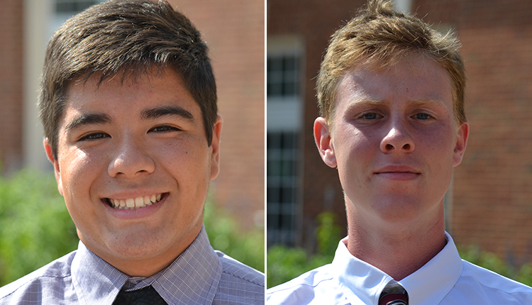 Mary Washington Juniors Derek Hagino and Patrick Hughes Share CAC Men's Tennis Weekly Honors