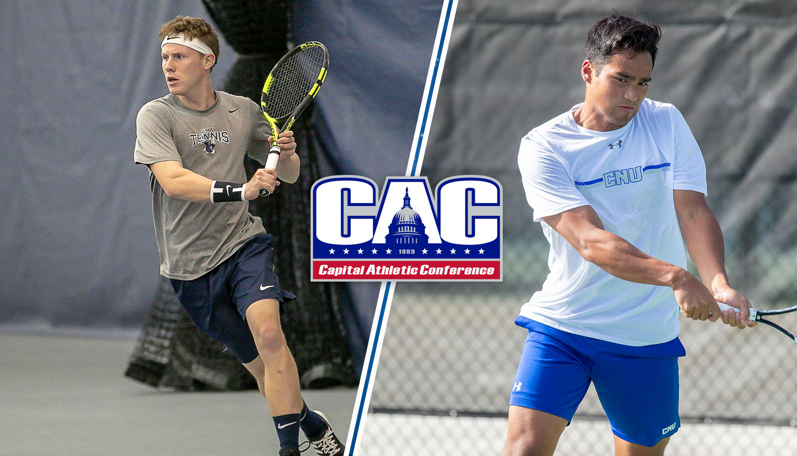UMW, CNU Earn Victories to Open CAC Men's Tennis Tournament Action