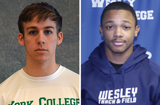 York Sophomore Ryan Banta and Wesley Freshman Raymond King Named CAC Men's Track & Field Athletes of the Week