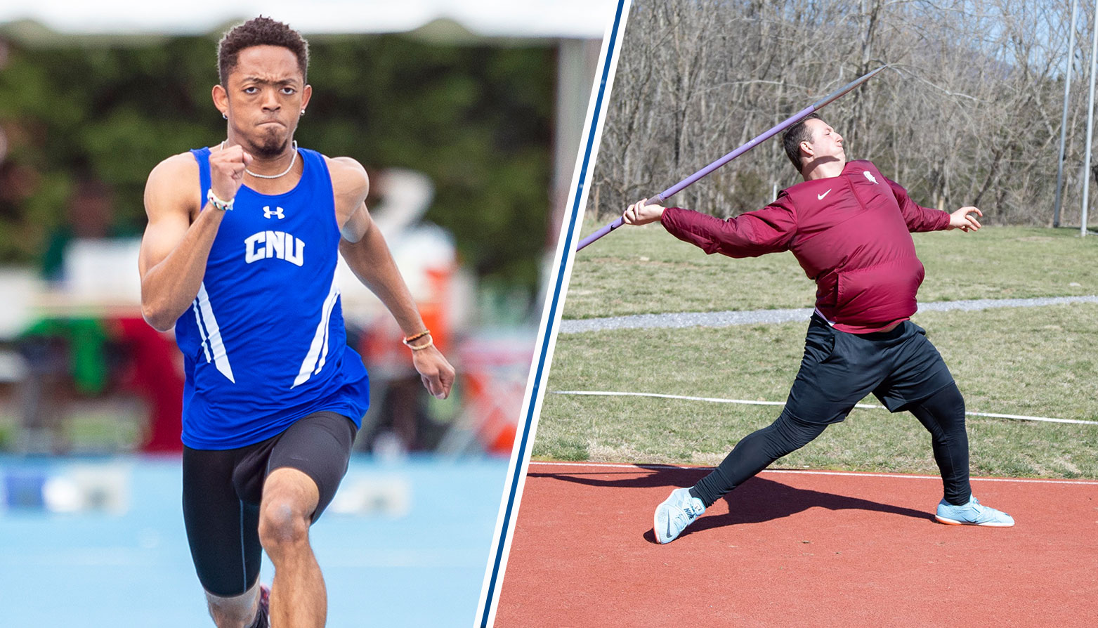Christopher Newport's Kurt Waller & Southern Virginia's Derek Blasko Honored CAC Men's Track & Field Athletes of the Week