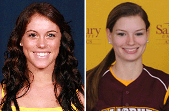 Christopher Newport Sophomore Meagan Jones and Salisbury Junior Rachel Johnson Named CAC Softball Players of the Week
