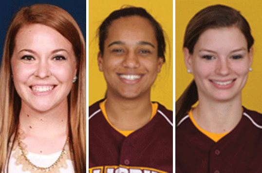 Christopher Newport's Candice Zollars, Salisbury's Kim Dorsey and Rachel Johnson Receive CAC Softball Weekly Awards