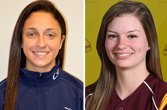 Wesley Junior Steph Caracozza and Salisbury Senior Rachel Johnson Earn CAC Softball Weekly Awards