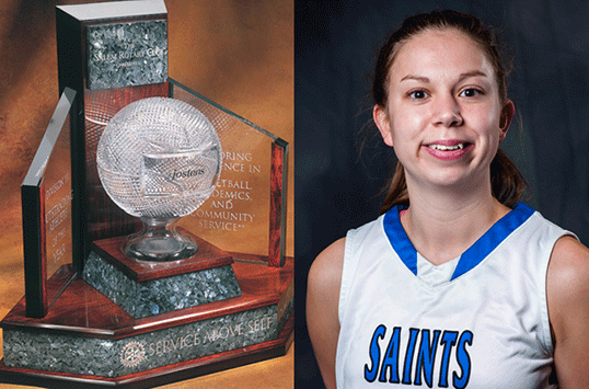 Marymount Senior Guard Katelyn Fischer Wins 2014 Women's Basketball Jostens Award