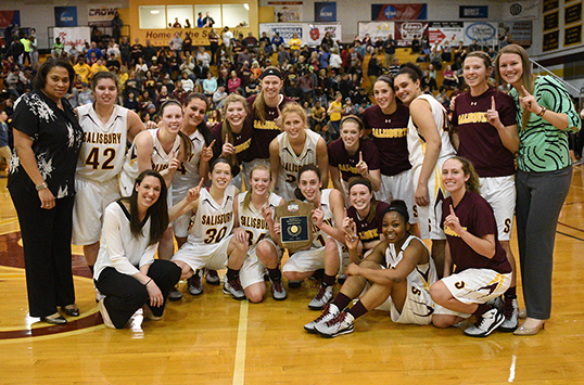 Mocniak's Late Heroics Lift Salisbury Past Mary Washington in Double Overtime for CAC Women's Basketball Title