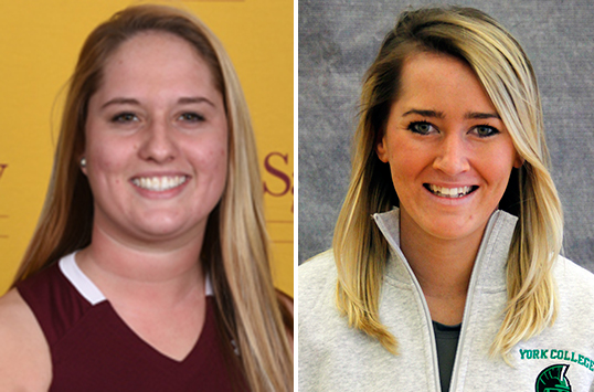 Salisbury Senior Kara O'Rourke and York Senior Karlie Dougherty Named CAC Women's Lacrosse Players of the Week