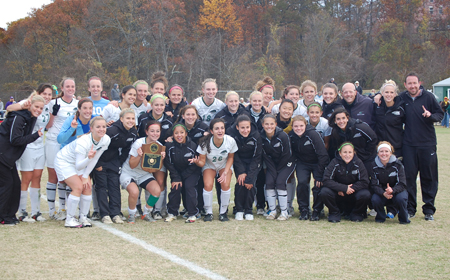 Jamie Matlock's Goal Early In The Second Overtime Lifts Stevenson To 1-0 Win Over Frostburg State For CAC Women's Soccer Crown