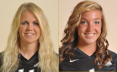 Stevenson Sweeps Weekly Women's Soccer Awards Behind Performances Of Stephanie Eyler And Brittany Ross