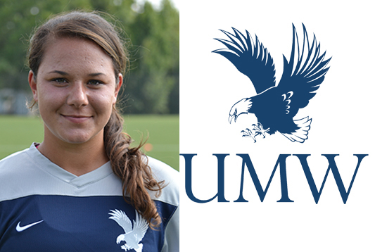 INTRODUCING ... Mary Washington Senior Women's Soccer Midfielder Tina Rader