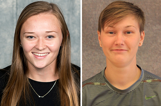 Christopher Newport Junior Victoria Perry and York Senior Kate Lutte Earn CAC Women's Soccer Weekly Awards