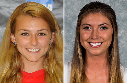 Frostburg State Sophomore Haley Dalphon and Christopher Newport Junior Danielle Pratt Earn CAC Women's Soccer Weekly Awards