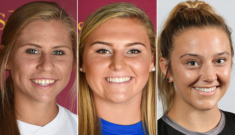 Salisbury Seniors Ruthie Lucas and Hope Knussman, St. Mary's Senior Sydney Larkin Tabbed as CAC Women's Soccer Players of the Week