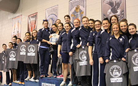 22-Straight - That's Mary Washington's Streak In CAC Women's Swimming Team Championships