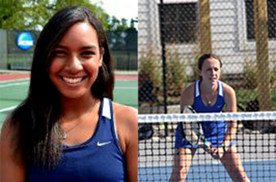 Mary Washington Berri Flood And St. Mary's Anna Passsaniti Share CAC Women's Tennis Weekly Award