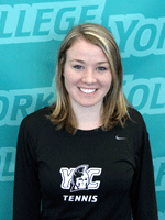 York's Katelyn Acker Selected For CAC Women's Tennis Player Of The Week Award