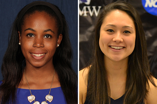 Christopher Newport Senior Enuma Ezenwa and Mary Washington Senior Claire Harrington Secure CAC Women's Track & Field Weekly Honors