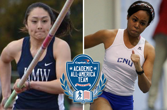 Christopher Newport's Enuma Ezenwa and Mary Washington's Claire Harrington Garner CoSIDA/Capital One Academic All-District Honors