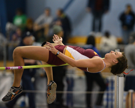 Wesley's Evelina Sloboh & 4x400 Relay, Salisbury's Meghan McGowan Grab All-American Honors at NCAA Indoor Championships