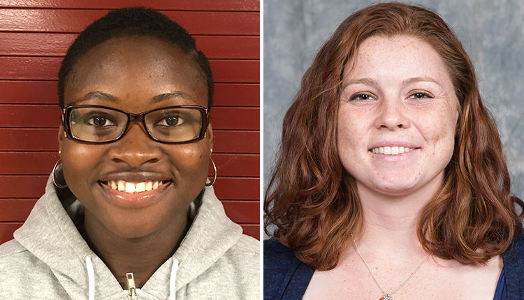 Salisbury Junior Glory Ebinama and Christopher Newport Senior Hannah Shoemaker Claim CAC Women's Track & Field Weekly Honors