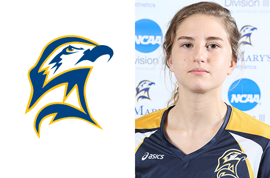 St. Mary's Junior Mimi Graf Named CAC Volleyball Player of the Week