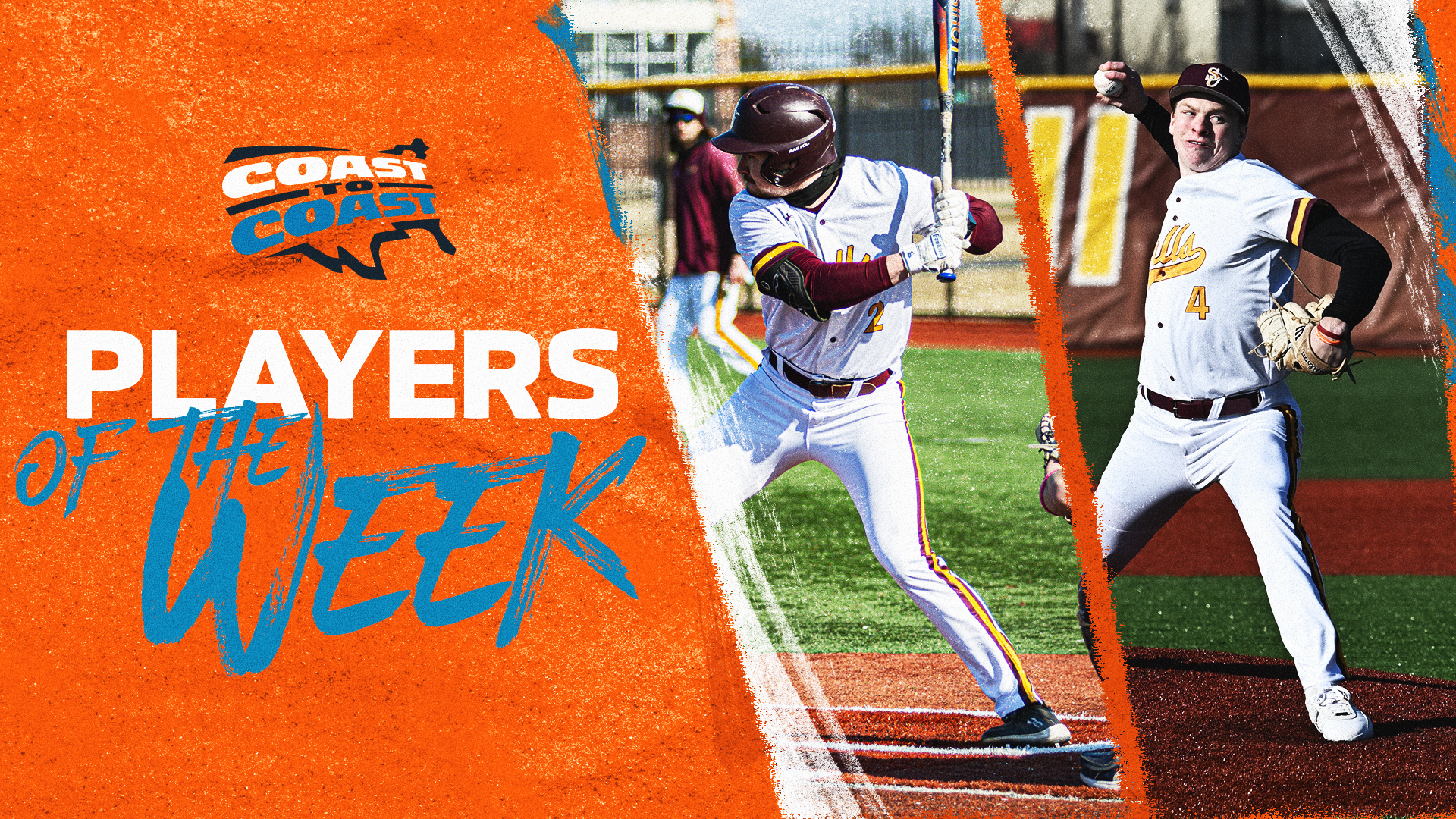 SU&rsquo;s Inman, Brinsfield Receive C2C Weekly Baseball Awards